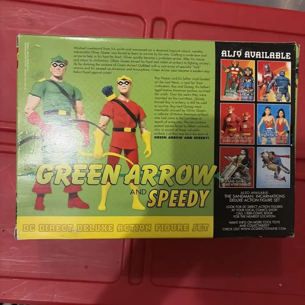 DC Direct Silver Age Green Arrow and Speedy Set NEW